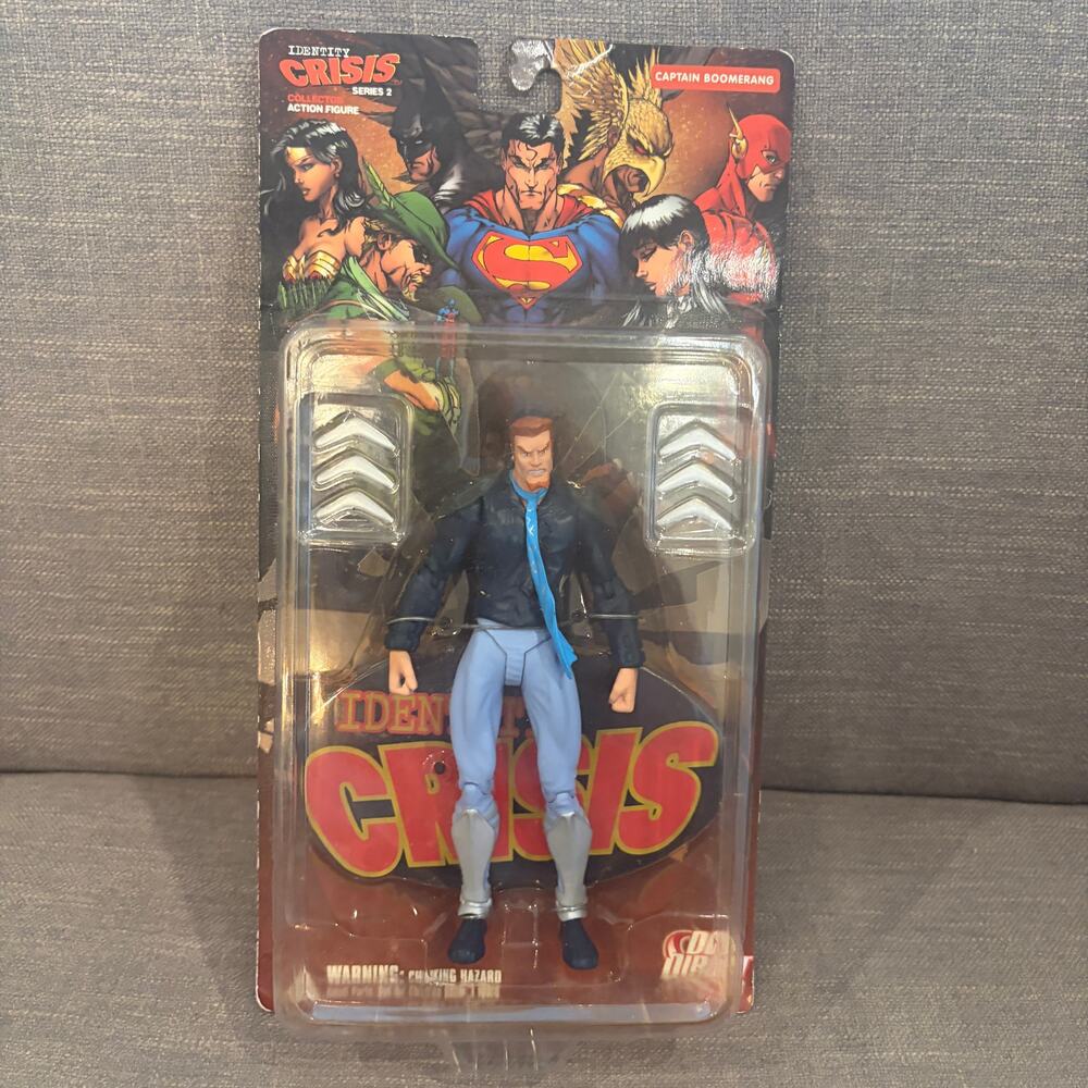 Identity Crisis Series 2 Captain Boomerang Action Figure DC DIRECT NEW